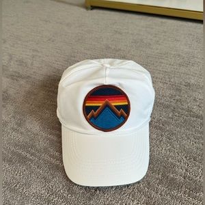 Aviator Nation All Seasons Circle Trucker Hat White